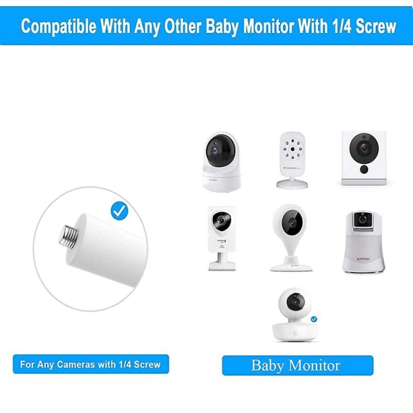 Ohp Universal Baby Monitor Hållare Väggfäste Baby Video Monitor Hyllställ