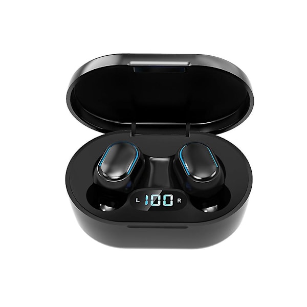 E7s Tws Trådlös Digital Display Mini In Ear Bluetooth Headset