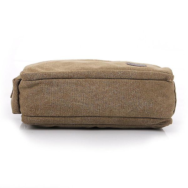 Herr Canvasväska Multifunktionell Casual Resväska Bolsa Masculina Herr Axelväska Messenger Bag (Blå)