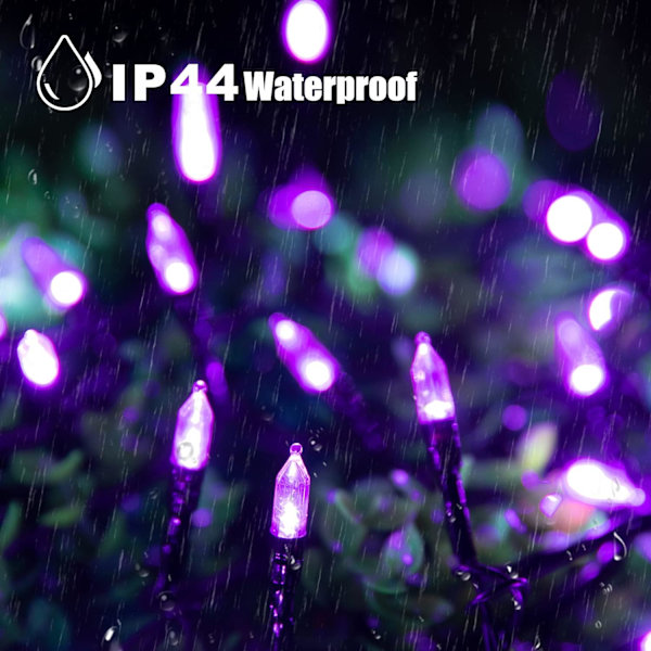 Ulkoilma Halloween -valosarjat, 33 jalkaa 100 LED:tä vedenpitävä