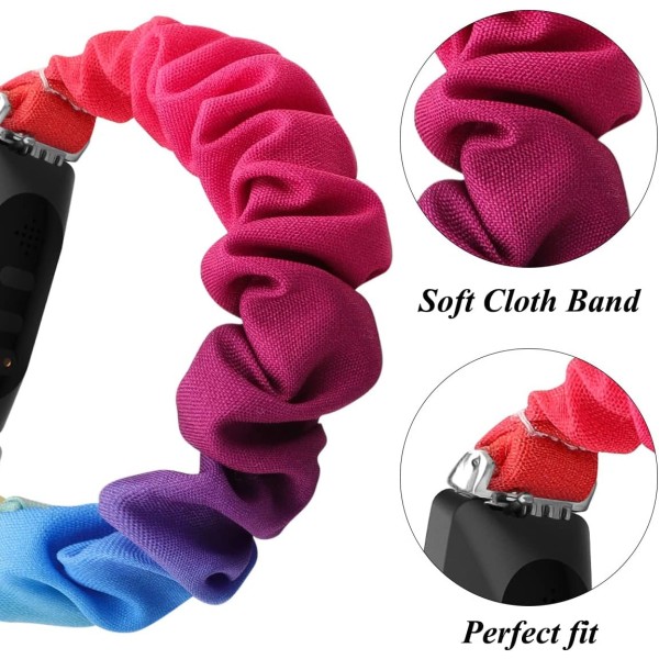 Scrunchies yhteensopivat Fitbit Inspire 2/Inspire HR/Inspire Ba