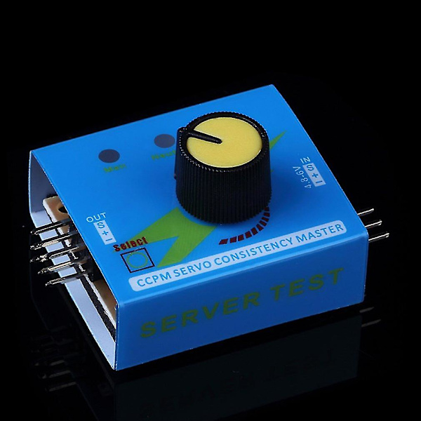 Multi Servo Tester 3ch ECS Konsistens Hastighedsregulator Strømkanal CCPM Måler Master Checker RC Drone Helikopter Dele RC Hobby