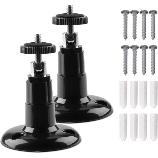 (2-pack) Väggfäste för inomhus-/utomhuskamera, justerbar takfäste