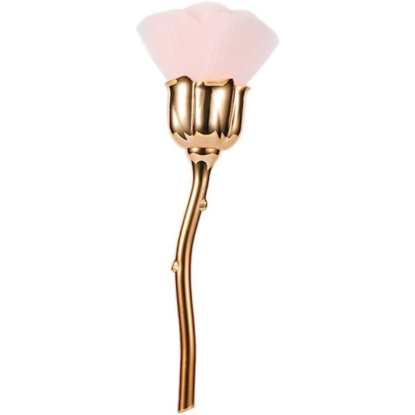 Nagelkonst Dammpensel För Manikyr Rosa Borsthuvud Rougeborstar Puderborstar Mode Gel Naglar Tillbehör Material Utrustning Naglar