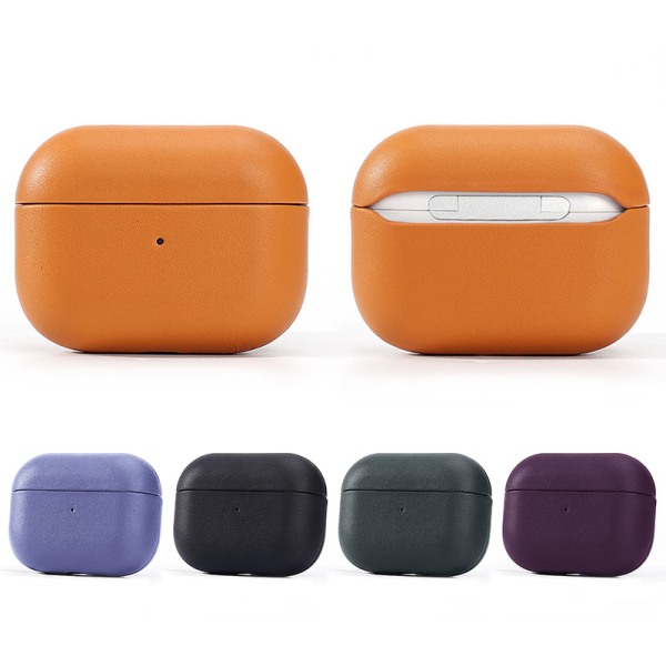 Case kompatibelt med Apple AirPods3 - Handgjort med äkta läder - Skyddande AirPods- cover - AirPods - case