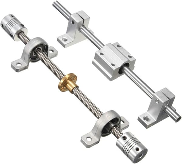 Holdbare 15stk 250Mm Aluminium Optisk Akse Guide Lejehus