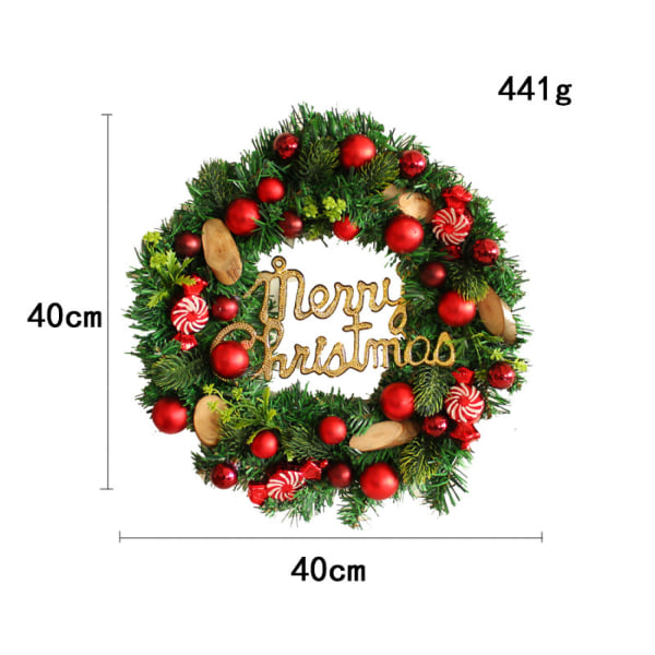 Julgodis krans simulerad krans