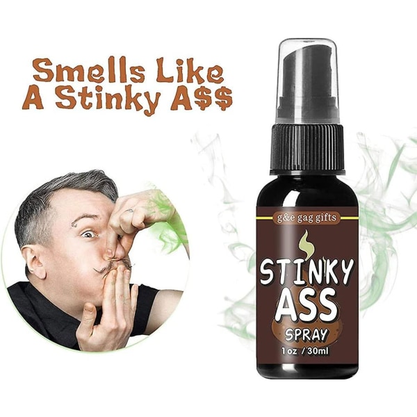 Tricky Liquid Fart,högt koncentrerad Lukt Prank Sprinkle,potenta Ass Fart-sprayer,extra Stark Stink Skämtleksaker För Vuxna