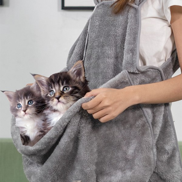Katt hängmatta liggstol för katter katt förkläde