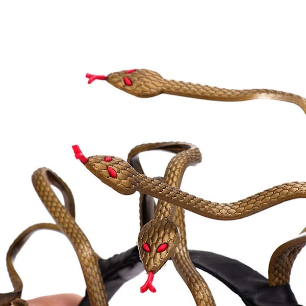 Medusa Cosplay Kostyme Hodebånd Hodeplagg Utkledning Hodeplagg For Maskerade Festutstyr