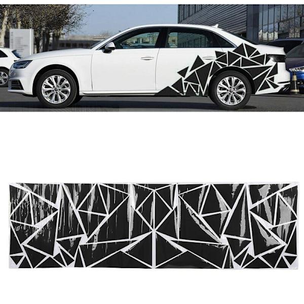 Kolmion muotoiset auton koristetarrat Universaali 200x60cm DIY Auton kori