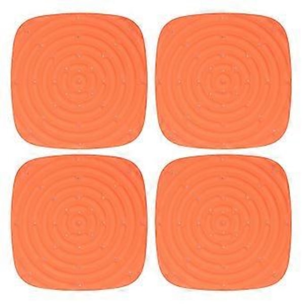 Uudelleenkäytettävät kanapesäpehmusteet, mukavat kanapesämatot kanankoppiin, pestävä malli tarjoaa mukavuutta ja säästöjä, oranssi orange