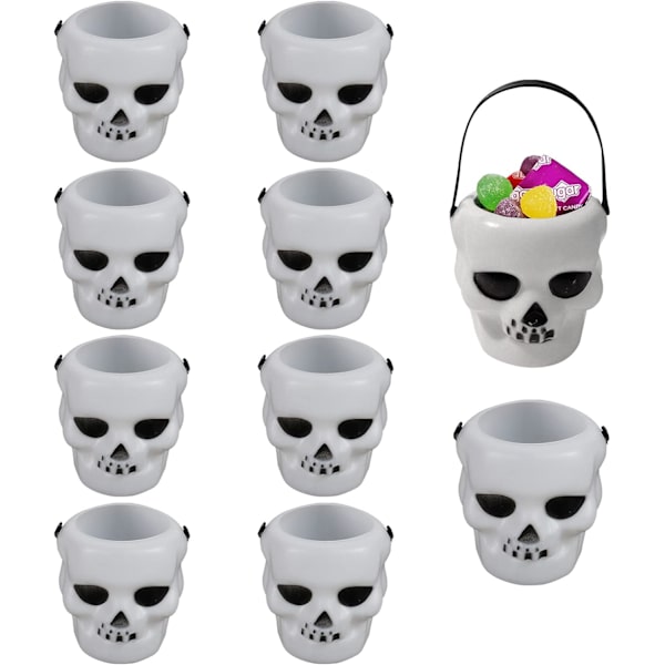 10 kpl Mini Candy Bucket Witch Cauldron with Handle Cauldron Hall