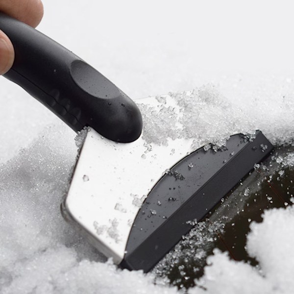 Bilskrape, isskrape, snøskrape, multifunksjonell bilvinduskrape