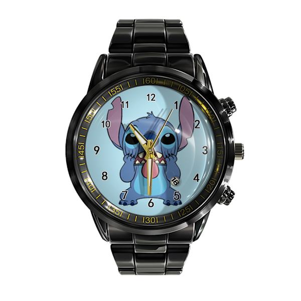 Stitch dukke animation trykt kvartsur holdbar