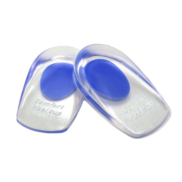 1 Pairs（Small Size） Gel Heel Pads, Sport Silicone Heel Protector,