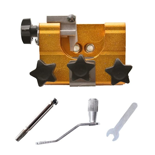 Handdriven motorsågsslipare set, bärbar kedjeslip jig kit snabb slipverktyg