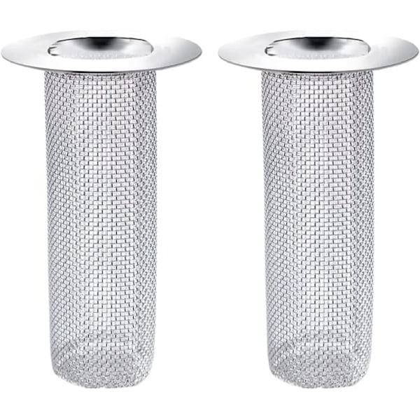 2 st 5,5 * 4 cm multifunktionell golvbrunn i rostfritt stål