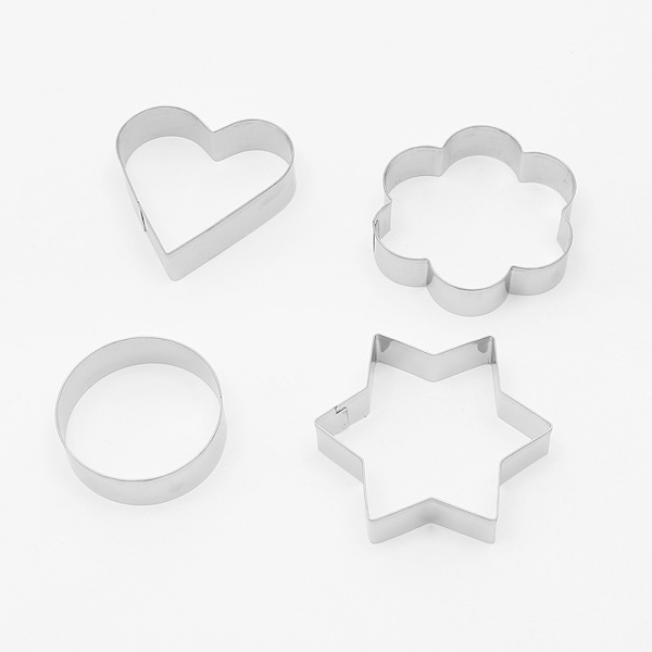 Cookie Cutters 7-Piece Geometric Classic Shape Cookie Cutter Set