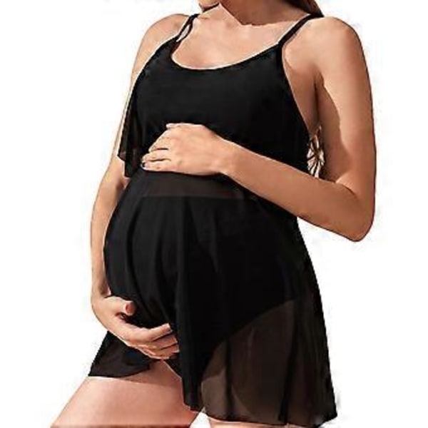 Baddräkt Mjuk Lätt Strandkläder för Sommar Strand Resor Simtillbehör (XL) XL