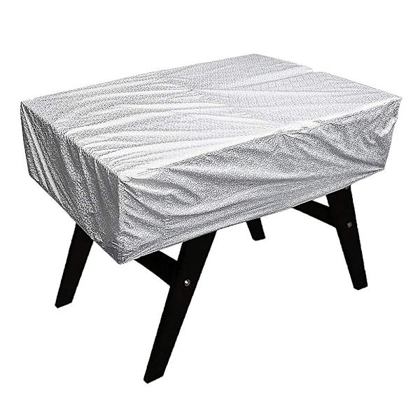 Universell Foosball-bordsöverdrag Vattentät Utomhus/inomhus Passar för 63x45x50 tum (Silver)