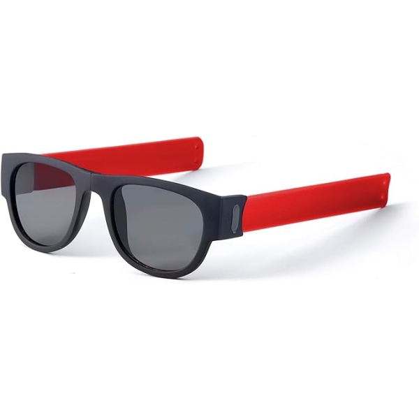 1 stk Unisex rullebare solbriller, fuld UV400 beskyttelse, holdbare og