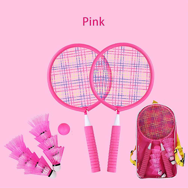 Badmintonset för barn, min Badmintonset med 10 badmintonbollar för barn från 2-12 år