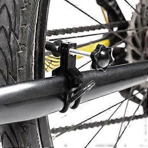 MTB Polkupyörän Vanteen Suoristusteline Polkupyörän Säätötyökalut Polkupyörän Vanteen Korjaustyökalut Vanteen Suoristus Heiton Korjaus Teline Musta Black