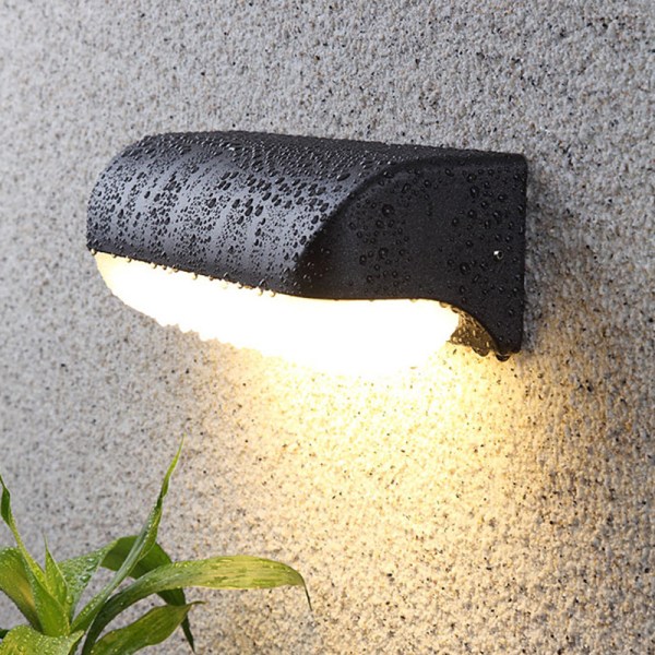 12W LED Utomhusvägglampa Modern Vattentät Vägglampa / Aluminium