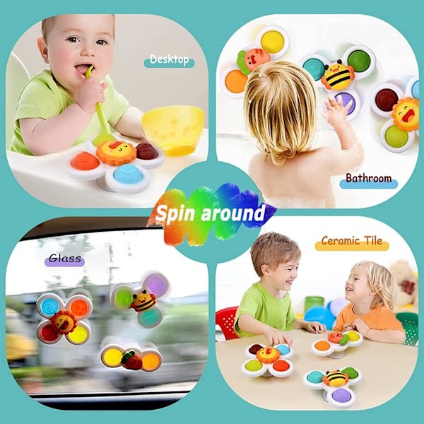 Babyleker (12 deler), Montessori-spill STEM Motor Skills Cube Edu