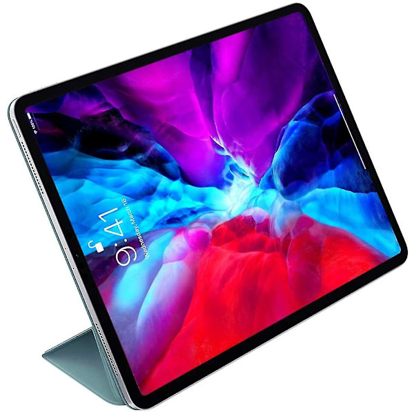 Skyddande fodral för iPad Pro 12,9 tum med pennhållare (MÖRKGRÖN)