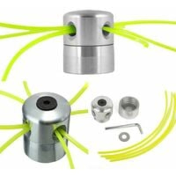Borstskärare, aluminium trimmerhuvud, gräshuvud Aluminium trimmer