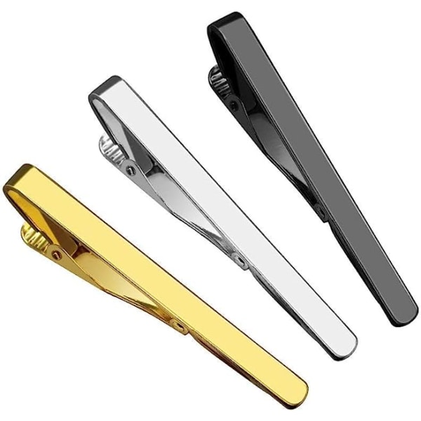 4 stk. Fashion Herre Metal Simpel Slips Spænde Klemme Clip Pin Busin