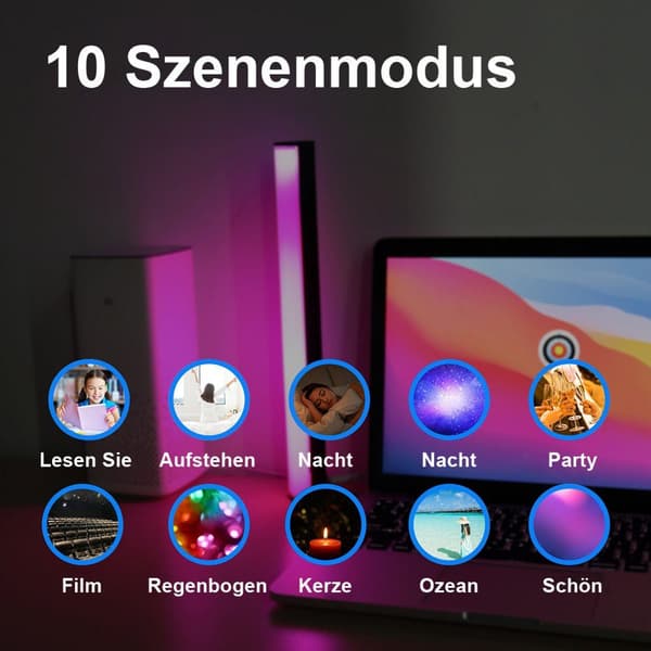 LED-stripe Smart Music-moduser Bluetooth Gaming TV-bakgrunnsbelysning