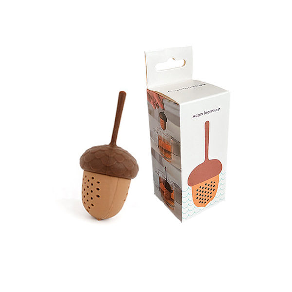 Te-filter, fyrretræskop te-infuser, silikone te-infuser