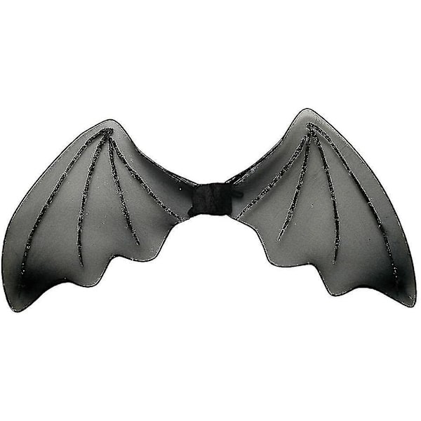 Hellery Sorte Vampyr Flagermus Vinger Børn Og Voksne Tøj Tilbehør, 66cm Længde