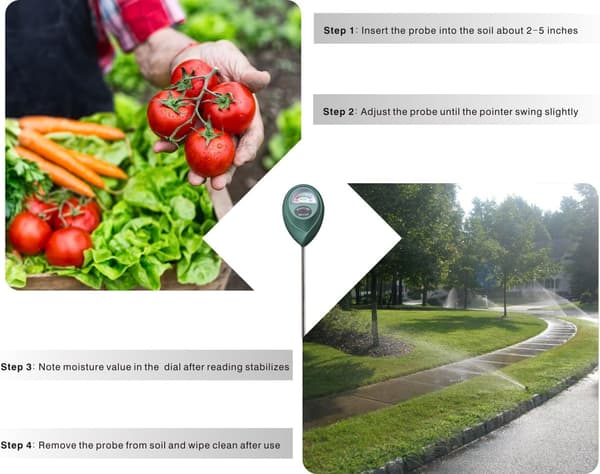 Jordfugtighedsmåler, plantevandsmåler, jordhygrometer sensor