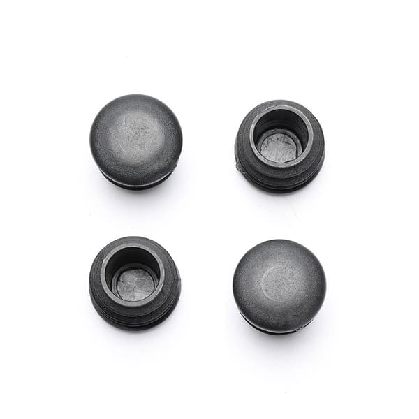 Sæt med 32 runde lameller, plastikhætter, diameter: 22mm