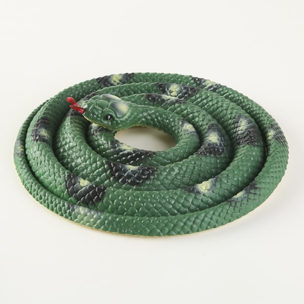 1,2 m kumikäärmelelu simulaatiokäärme lapsille muovinen käärme