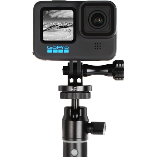 Aluminium Stativmontering Adapter til GoPro Action Kamera Monopod Montering