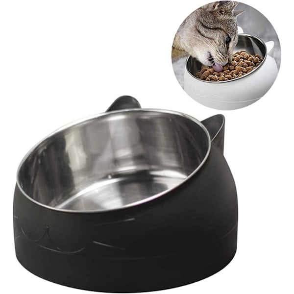 Kissanruoka-astia, kissan ja koiran ruokakulho, kallistettu kissanruoka-astia, kissanruoka-alusta, kissanruoka-astia,