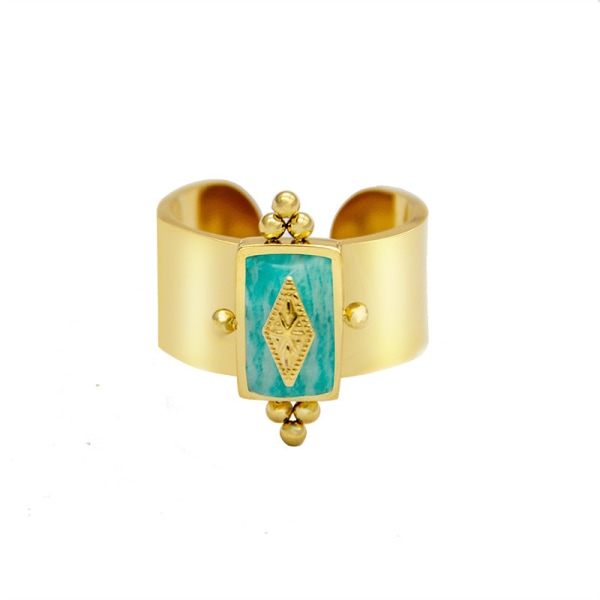 Ring for kvinner, moteriktig ring, enkel temperament-ring