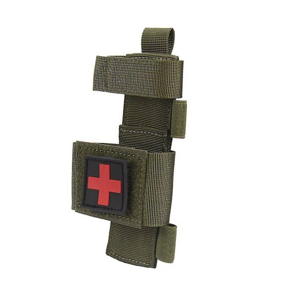 Kiertueen pidike, trauma-sakset, Emt-sakset, Edc-vyöpussi, taktiset työkalut, Khaki