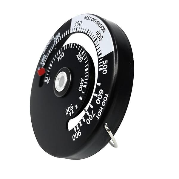 Træovns Termometer Magnetisk Træbrændende Ovn Ildsted Røgrør Varme Termometer