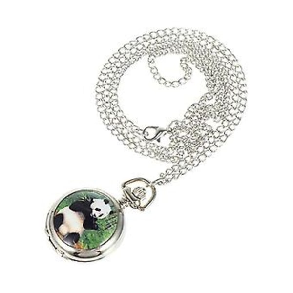 45X3cm Unisex Ure 1 stk. Yndig Panda Kæde Ur Halskæde Dekoration Børn Souvenir Gave