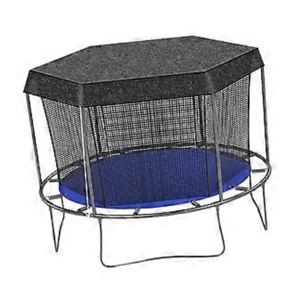 Trampolinskydd, Pålitligt, Utomhussportstillbehör för Lek på Rund Trampolin (10 fot för 6 stänger) For 6 Rods 10 Feet