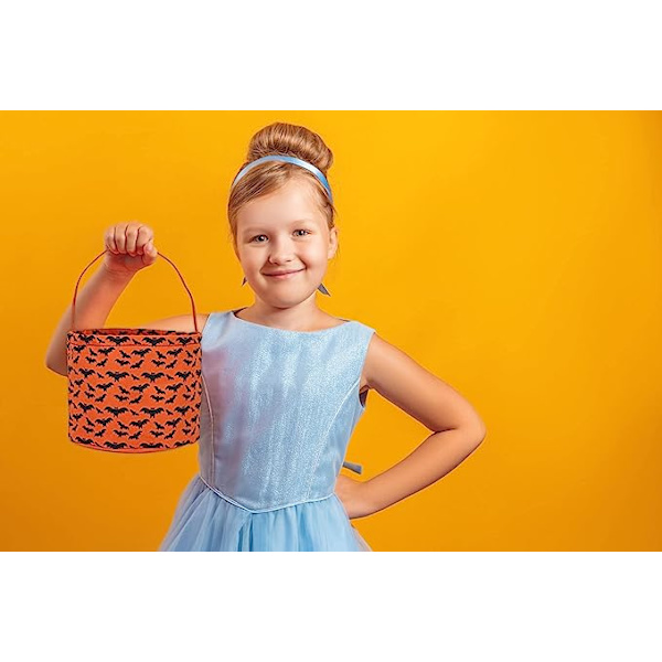 1 kpl Halloween Trick or Treat -pussi - Lasten karkkiämpäri