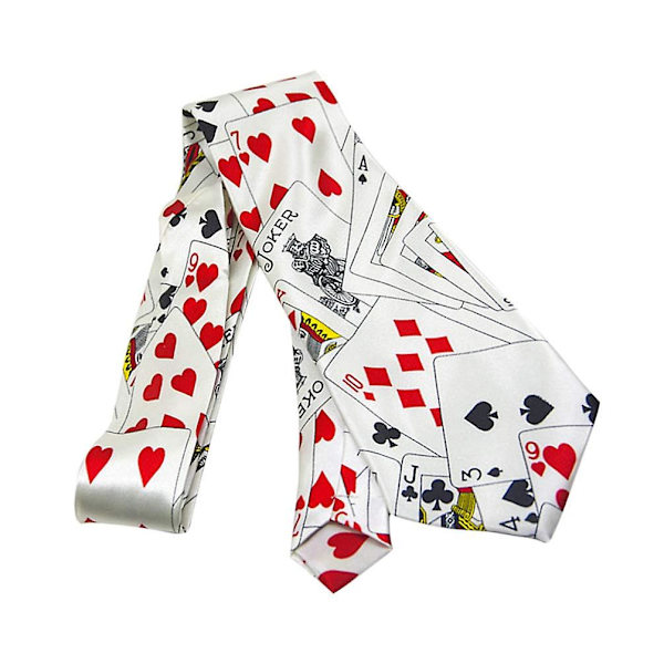 Taikurin solmio Pokeri Noppa Tulostus Solmio Taikurin Puku Cosplay Pukuun Asusteet Juhlatarvikkeet