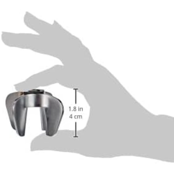 Klo Champagne Flaskeåpner Basic Stål 7 x 7 x 4,3 cm