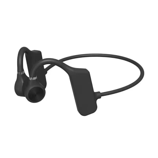 Ilmajohtokuulokkeet Bluetooth urheilu hienkestävät korkean teknologian Bluetooth-kuulokkeet - Musta